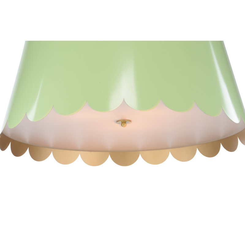 Luminaire suspendu Coastal Empire, Vert printemps, H 13 po x l 29 po x P 29 po