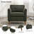Carlaya Upholstered Accent Chair With Pillow-445497643