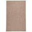 Tapis intérieur / extérieur brun clair fait à la main Cullan-311901977