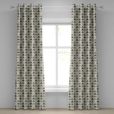 Sateen Blackout Curtains / Drapes Pair