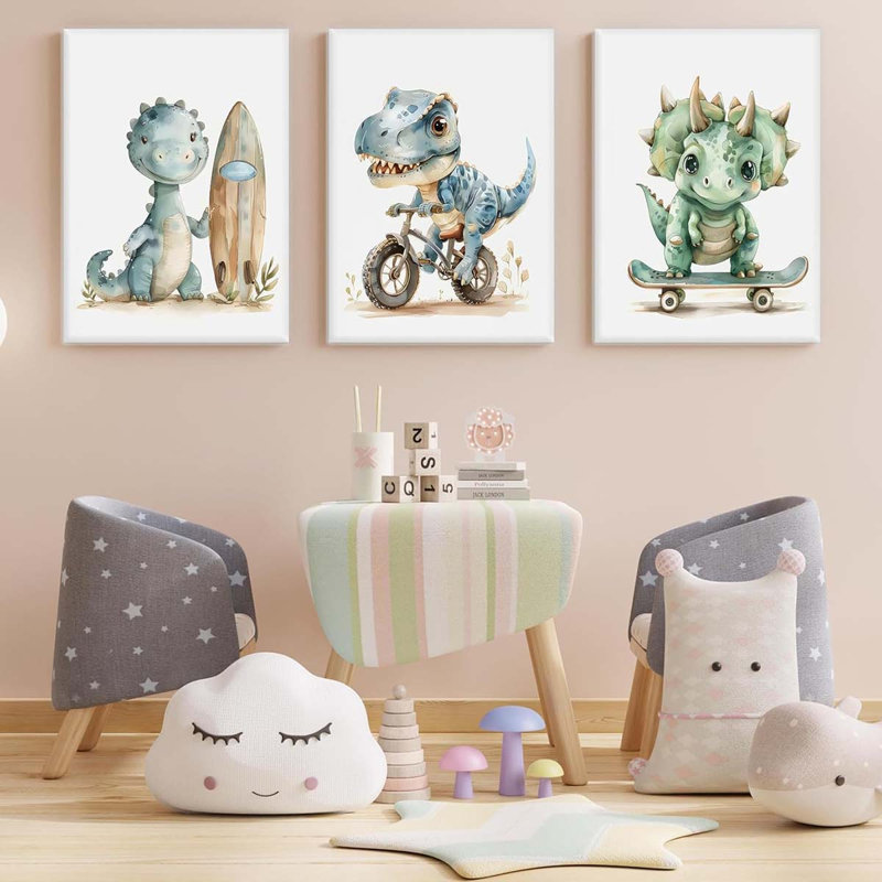 3 Piece Wrapped Canvas Print