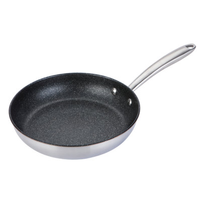 Prestige Scratch Guard Non-Stick Frying Pan - Stainless Steel induction Frying Pan, Scratch Resistant, Suitable for All Hobs
