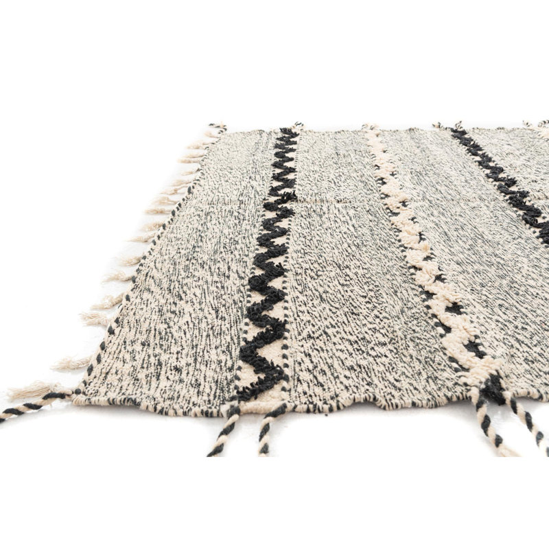 Odea Black and White Rug