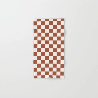 Handloomed Checkered Table Runner