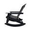 Chaise berçante d'extérieur en poly-87654869