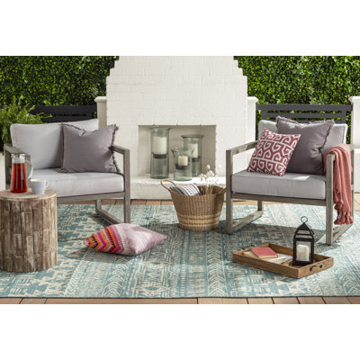 Boardwalk Outdoor Throw Pillow