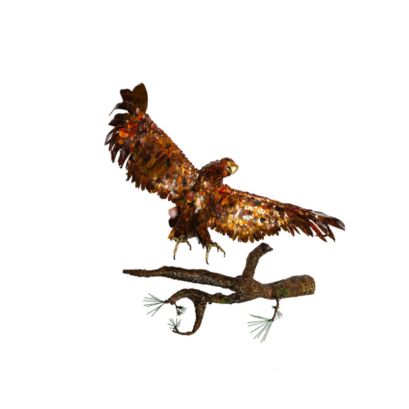 Sculpture immature chauve-souris immature en aigle