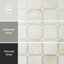 Lavande octogone avec taco 7-7 / 8 po X 7-7 / 8 po Carreau de porcelaine pour plancher et mur-112682580