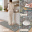 Tapis de cuisine géométriques abstraits et lavables antidérapants