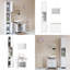 Barberton Freestanding and Wall Bathroom Storage Furniture Set
