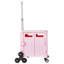 Caisse pliable avec roues d'escalade pliable 65L