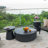 Round Concrete Outdoor Coffee Table-86879748