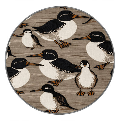  Tapis lavable oiseaux communs Murre
