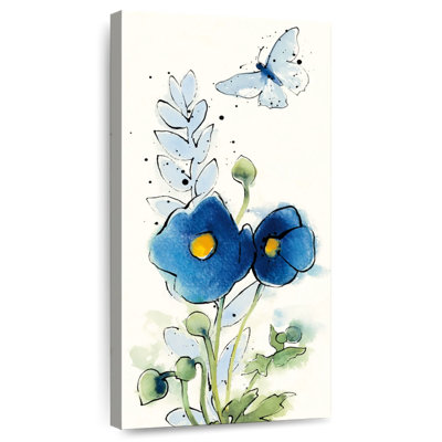 Independent Blooms Blue VI