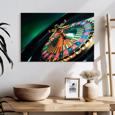 Colorful Roulette Wheel