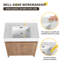 Nileema 30" Single Bathroom Vanity Set-1188179450