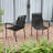 Brittany Stackable Rope Patio Dining Armchair-1608743546