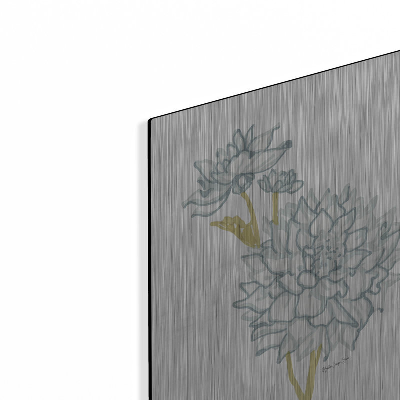 Luxe métal Art «Countryside Bloom 2» par Stellar De «Countryside Bloom 2» par Stellar Design Studio