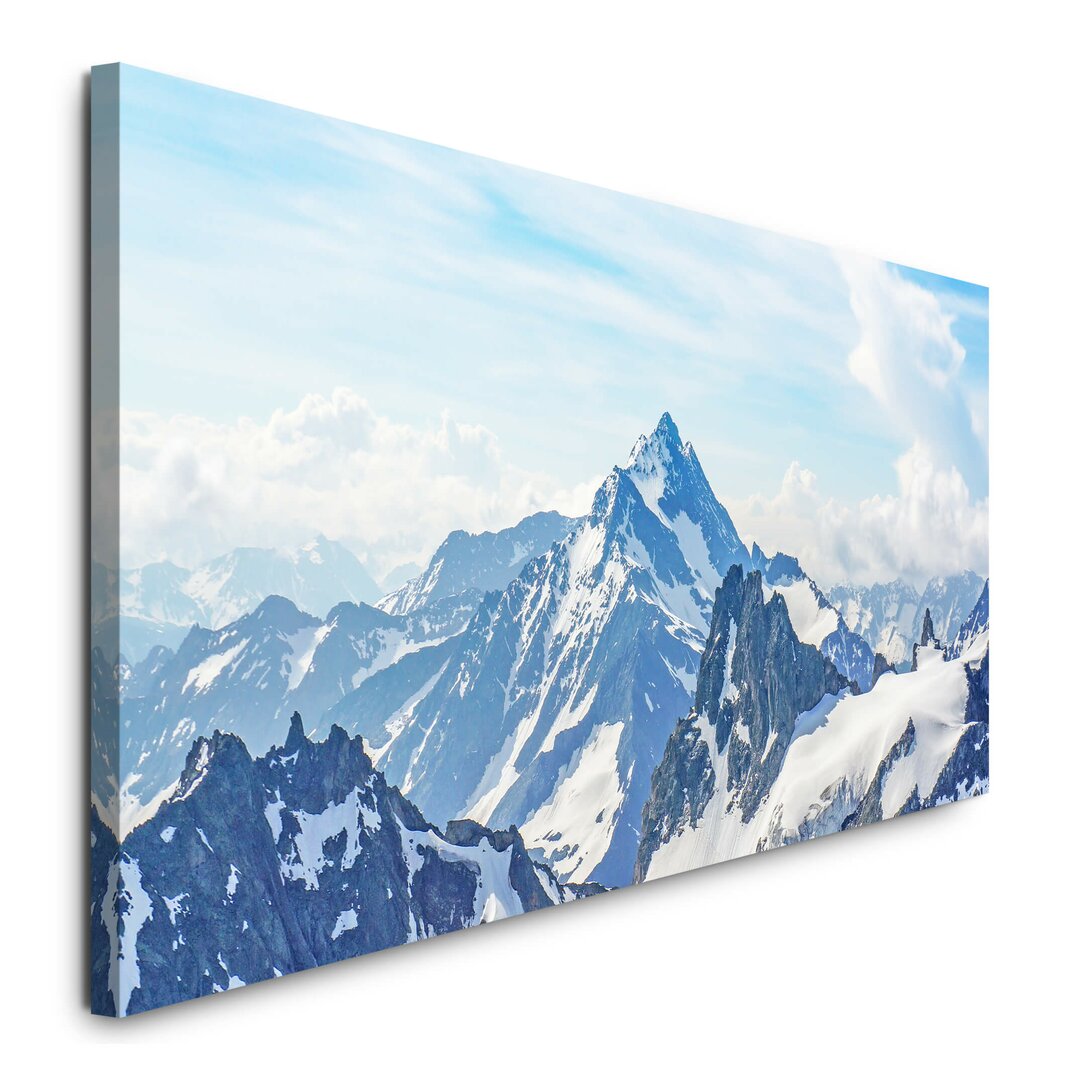 Leinwandbild Alpenlandschaft