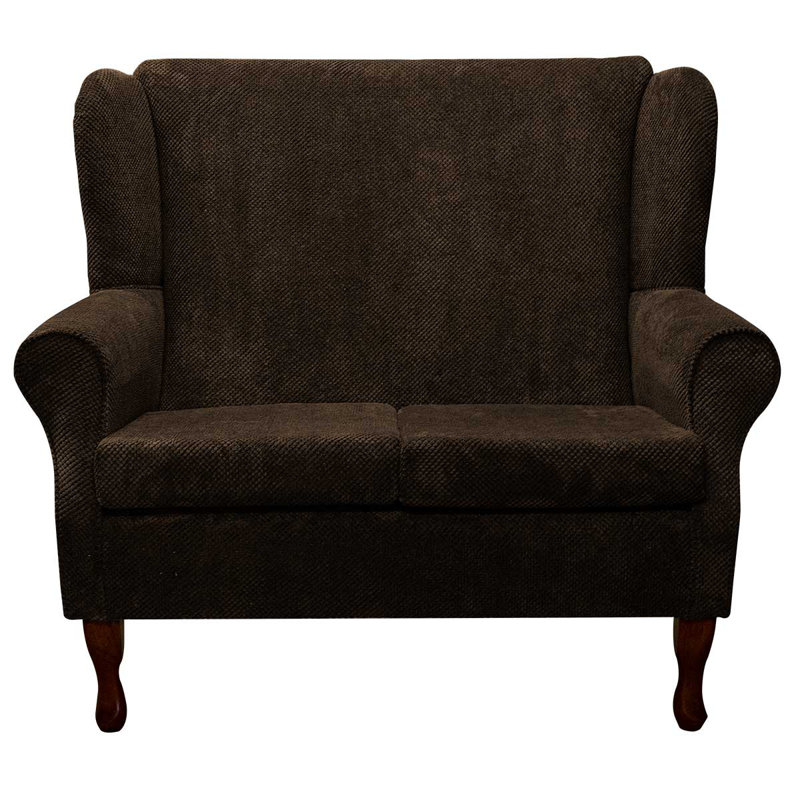120Cm Round Arm Loveseat