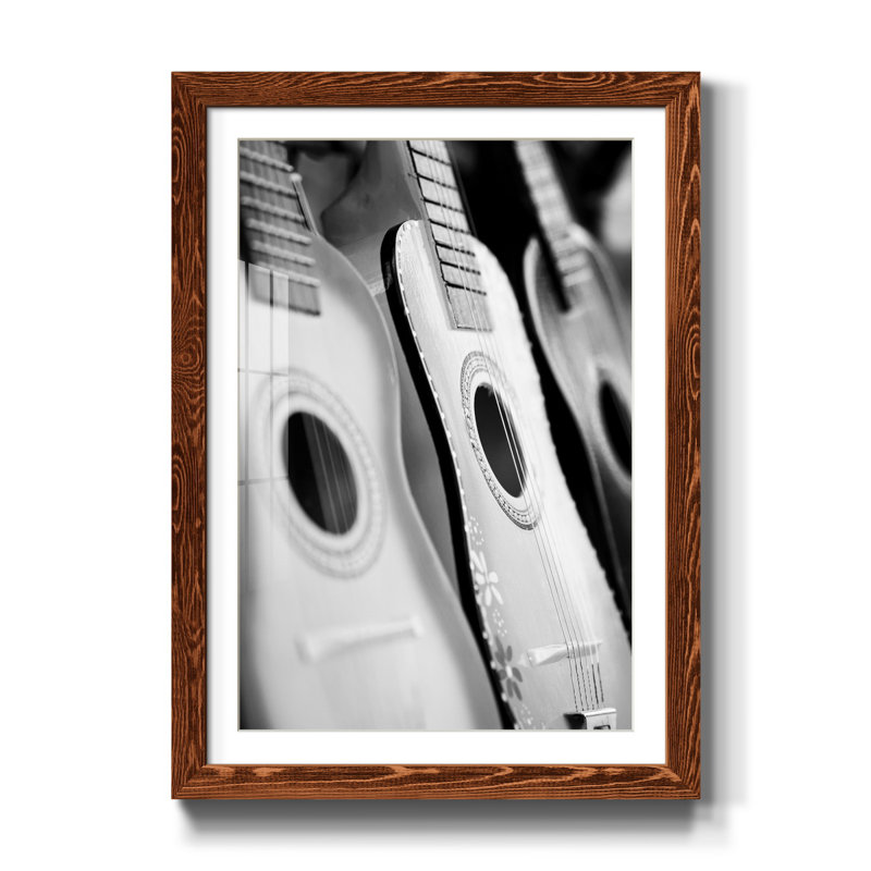 Été délavé - reproduction de photo, H 44 po x l 31 po x P 1 po, Papier avec cadre érable, Blanc