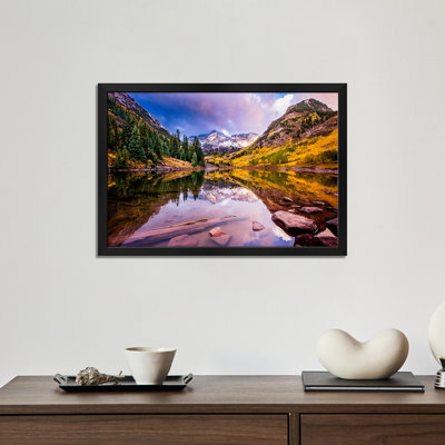 Affiche encadrée Maroon Bells par Dan Ballard
