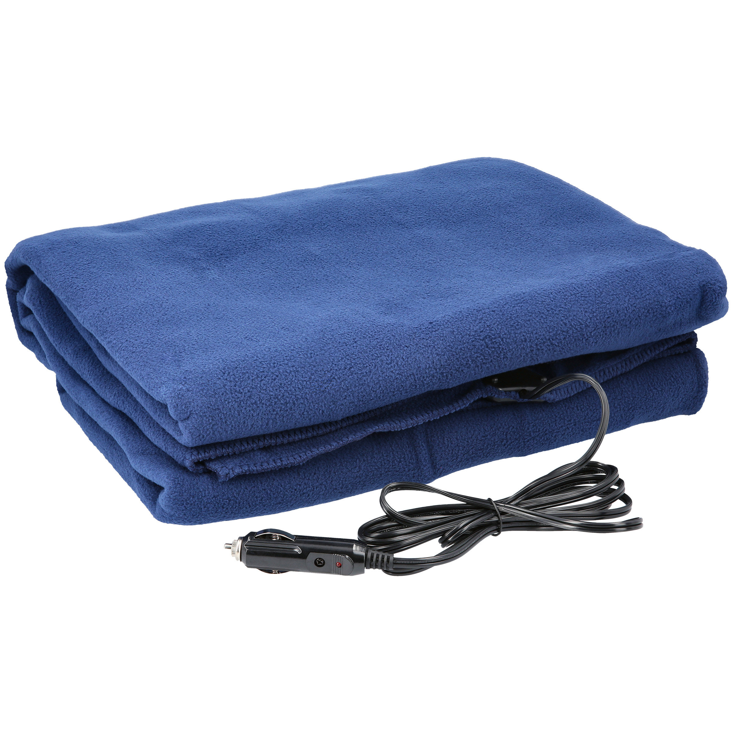Fleming Supply Heated Car Blanket- 12V Electric Fleece Travel Throw For  Cars, Trucks, Rvs u0026 Emergency Kits (Navy) - Wayfair Canada