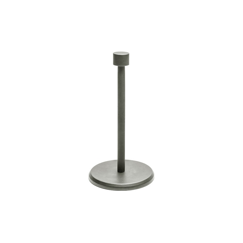 Standing Paper Towel Holder, White Bronze Dark
