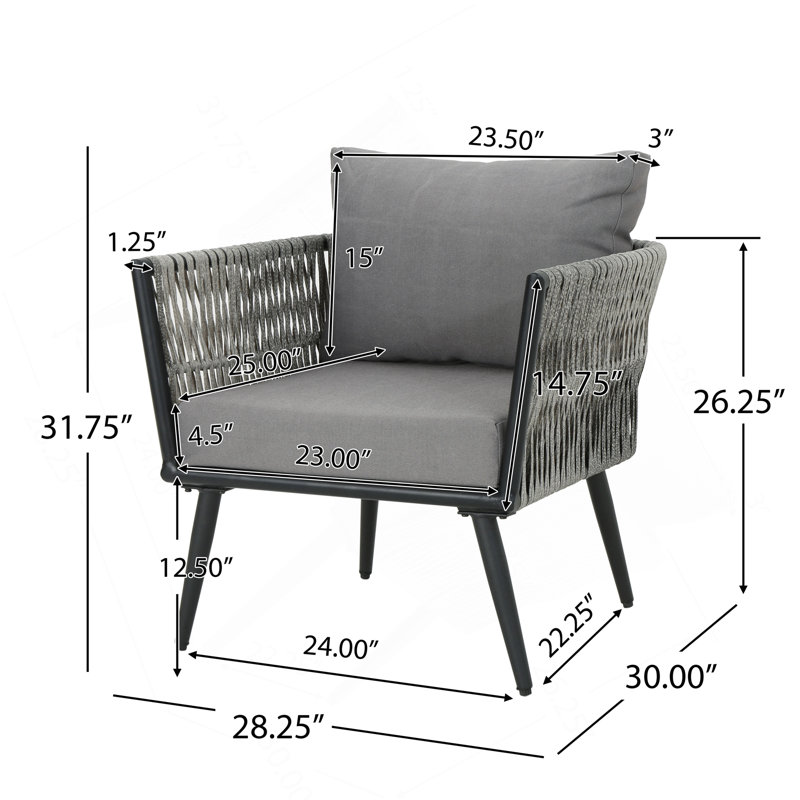 OCEANUS CHAT SET - CHAIR