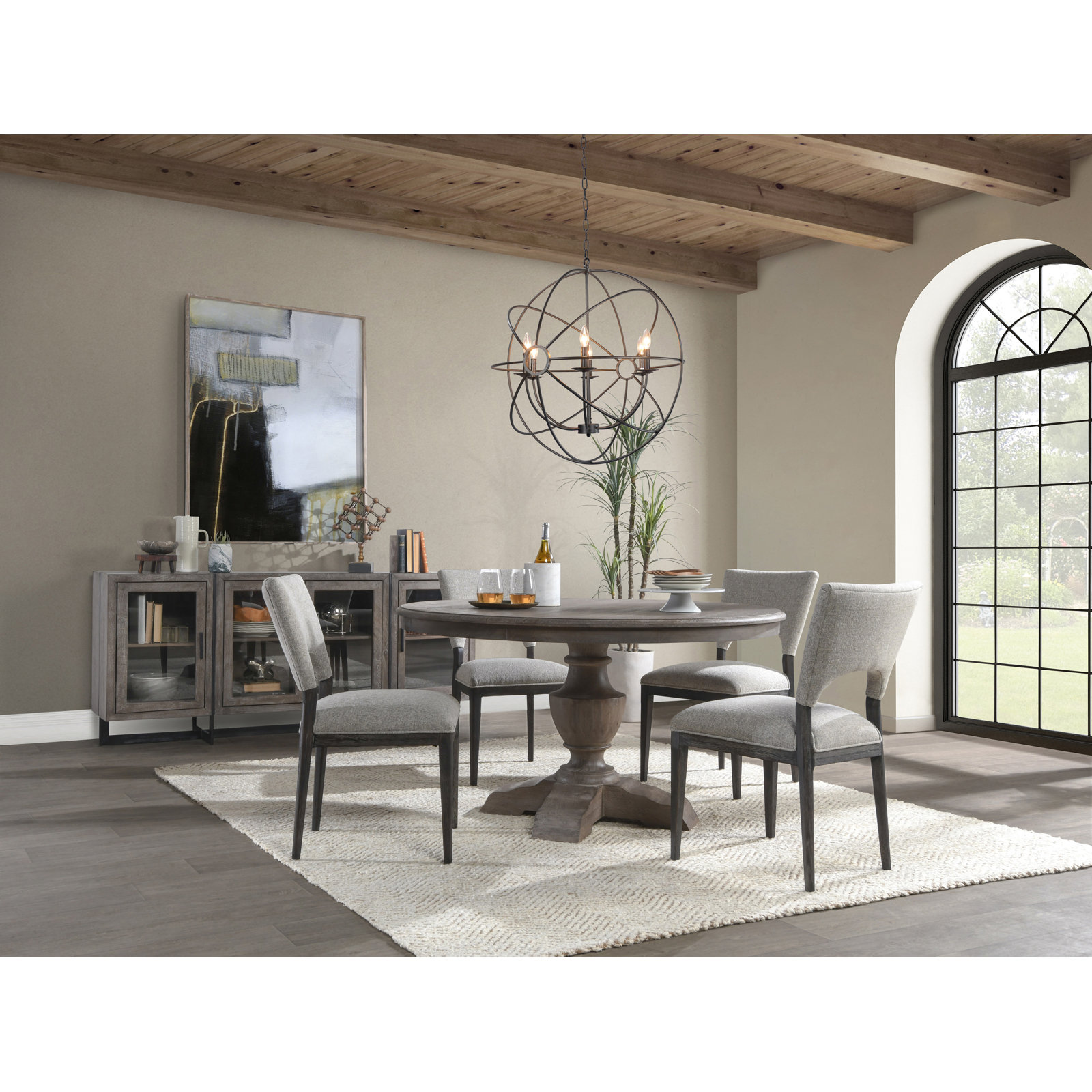 Biehl 55'' Round Dining Table