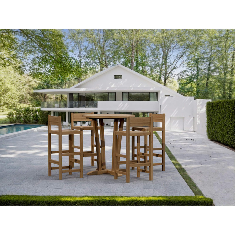 Descanso Sedona 5 Piece Teak Dining Set