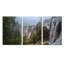 Nature, paysage, chute d'eau sur la falaise dans les montagnes, décoration murale moderne-102297824-102297822