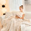 Knit Sherpa Throw Blanket, Reversible Soft Warm Throw for Couch Bed Sofa, Cozy Blanket for Bedroom Living Room, Machine Washable-125320783-125320792