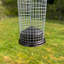 Ginevra  Metal Hanging Tube Bird Feeder