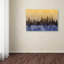 « chicago illinois horizon iv », reproduction d’impression sur toile tendue-15823847