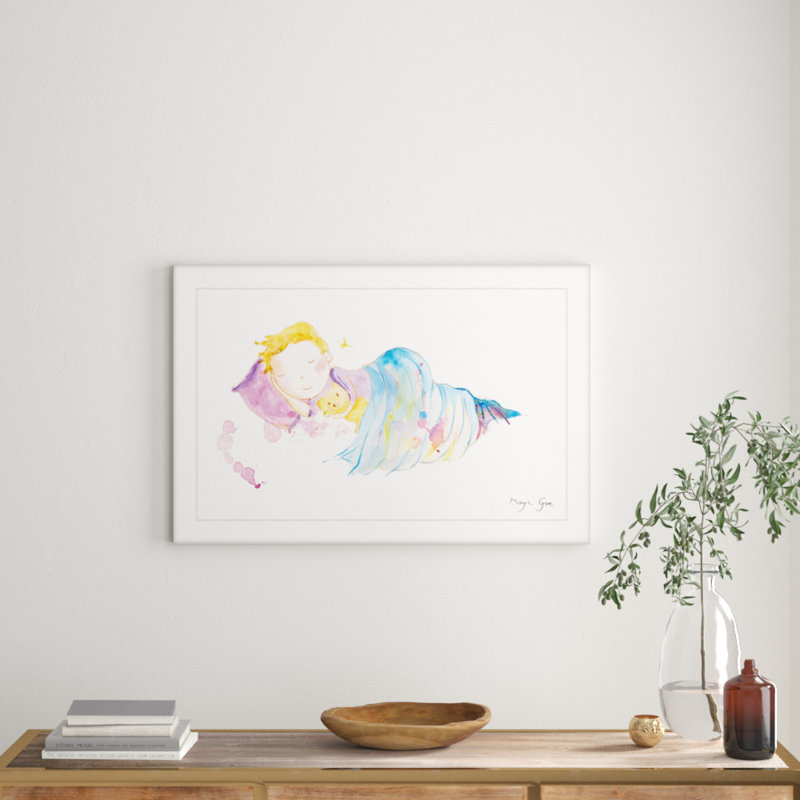 Maya Gur - Single Picture Frame Painting, 61cm H x 91cm W x 3.81cm D