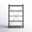 Étagère en fer Hyde H 78 po x l 47,25 po