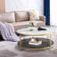 Table basse ronde avec rangement Styer