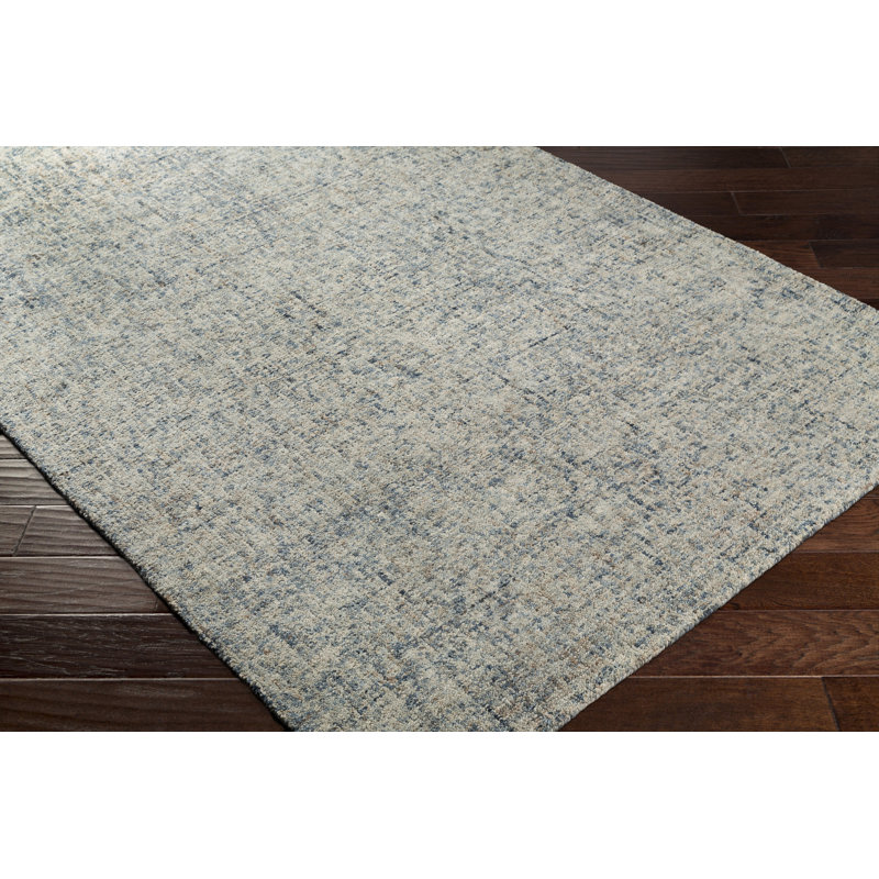 Bale Handmade Wool Abstract Area Rug, Rectangle 5' x 7'6"