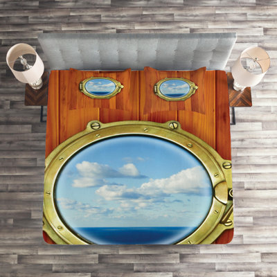 Sailing Coastal Coverlet