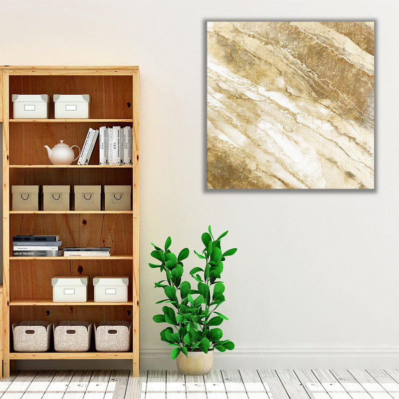 Stream - Art mural sur toile, H 12 po x l 12 po