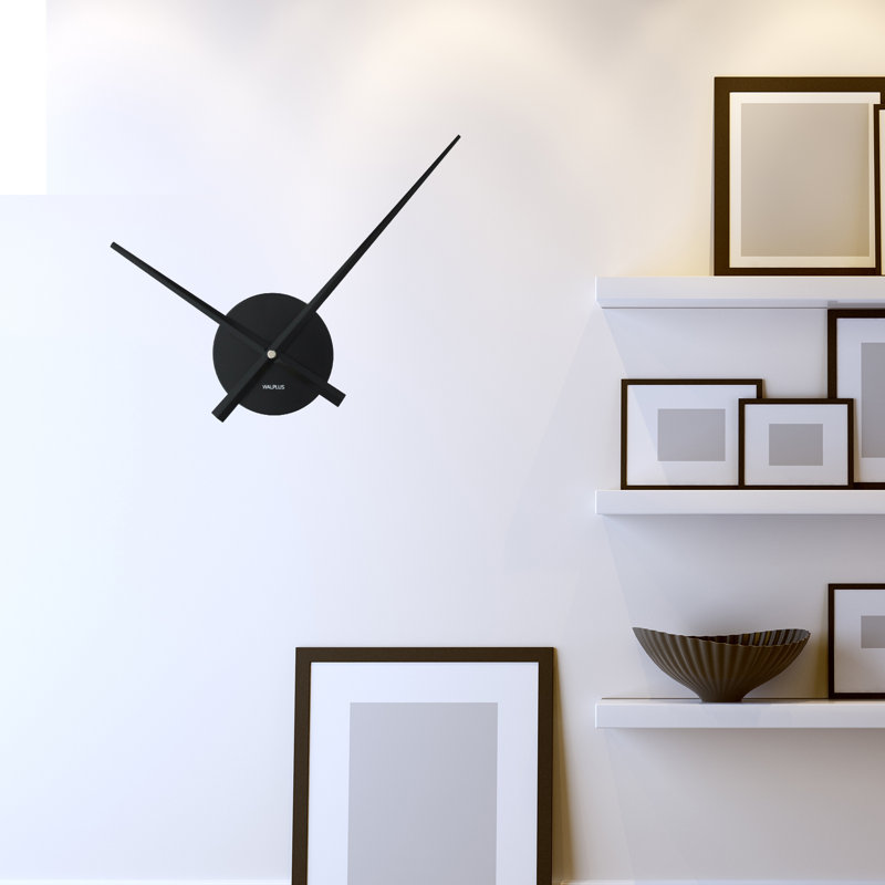 Barrientez Classic Wall Clock, Black