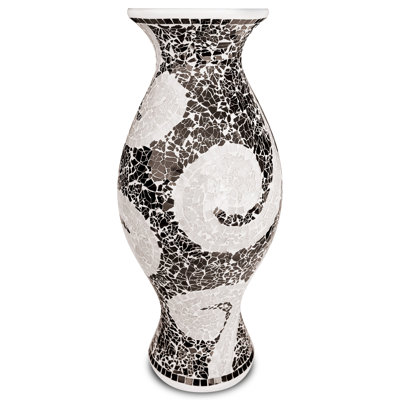 Vase de plancher en terre cuite Kacie-Mai