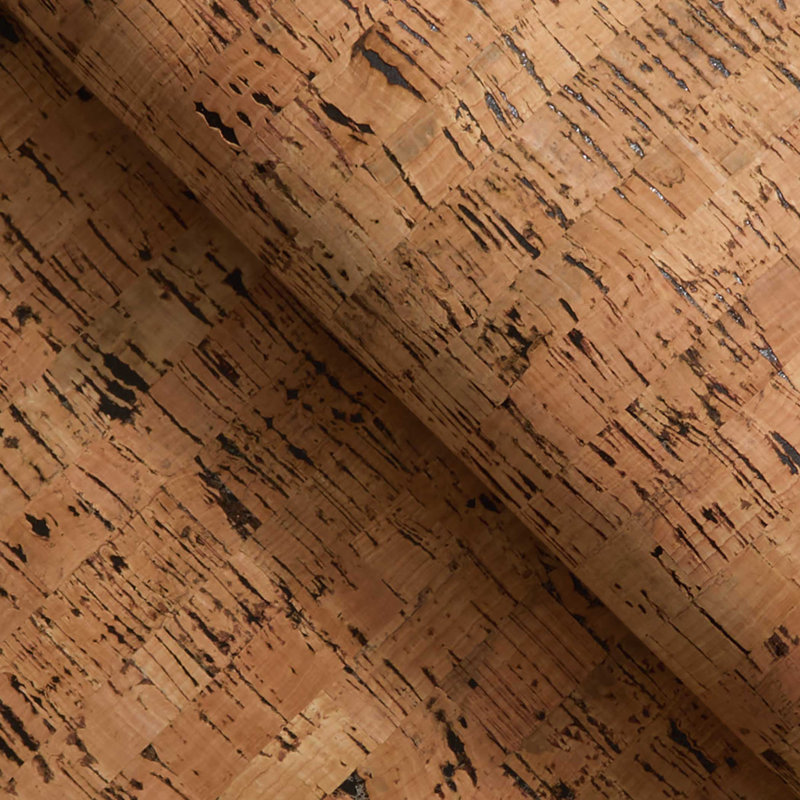 Authentic Cork Wallpaper, Brown