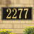 Egg and Dart 1-Line Wall Address Plaque-419343594-419343585