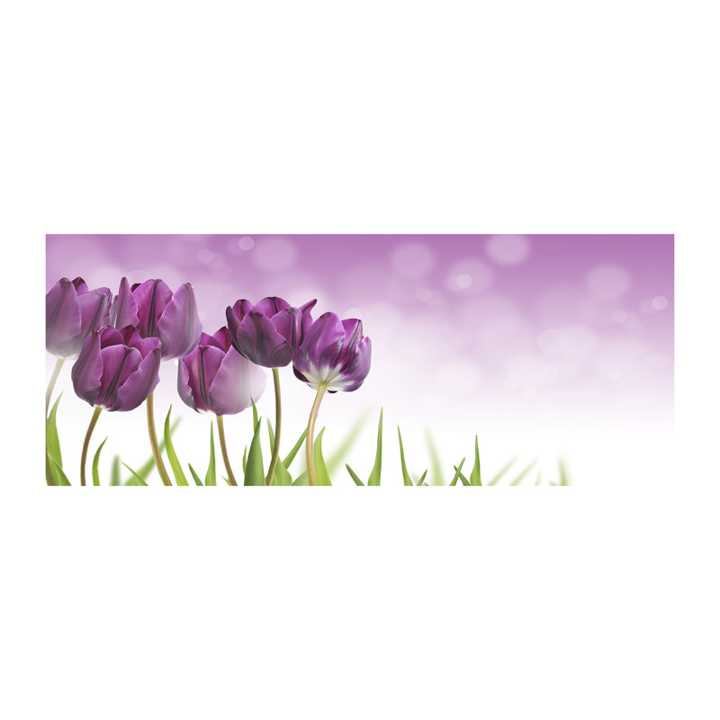 Fillet Tulips - Wrapped Canvas Print