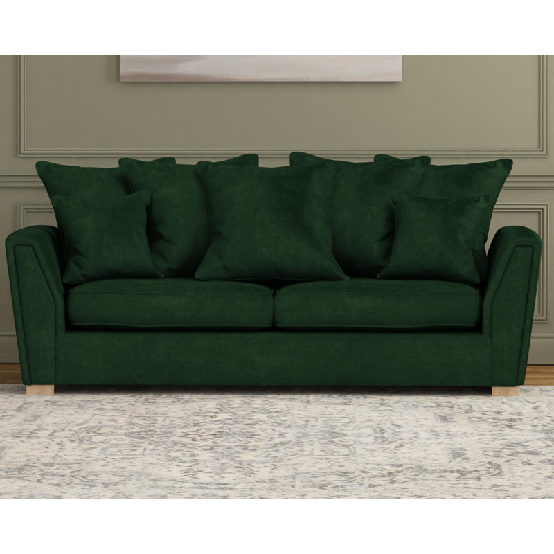 Wendleberry Three Seater, Scatter Back, Nutmeg