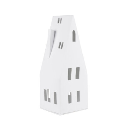 Porcelain Village House - Pointed Roof