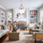 6-Light Bubble Ball Glass Chandelier