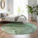 Premium Machine Washable Cerrito AMF607 Green Rug
